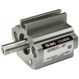SMC cylinder Basic linear cylinders CQ2 CQP2, Compact Cylinder, Single Acting, Single Rod, Axial Piping